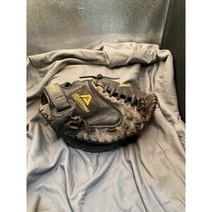 Akadema APM66‎ Fast-pitch Catcher Mitt  Black Right Hand Throw Glove~Pre Owned